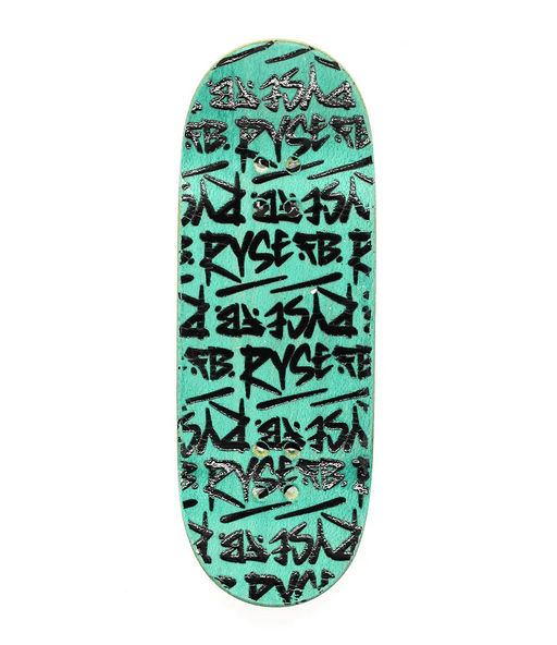 Ryse Zombie Police Fingerboard Deck - Caramel Fingerboards - Fingerboard store