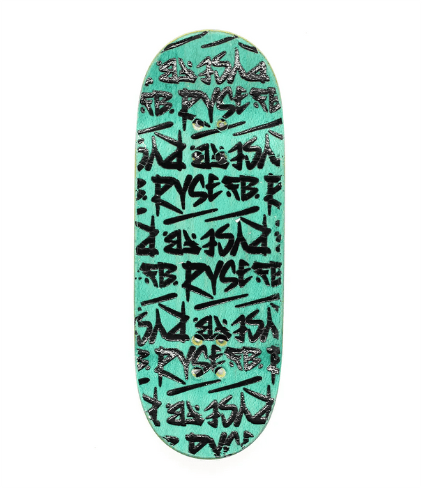 Ryse Zombie Police Fingerboard Deck - Caramel Fingerboards - Fingerboard store