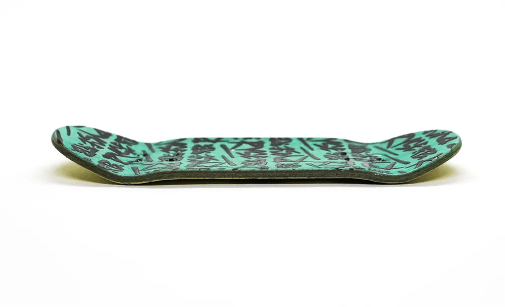 Ryse Zombie Police Fingerboard Deck - Caramel Fingerboards - Fingerboard store