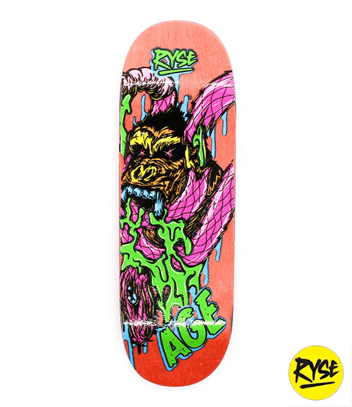 Ryse Zombilla Fingerboard Deck 29mm - Caramel Fingerboards - Fingerboard store