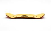 Sehnsucht orange the medusa fingerboard deck 34mm - Caramel Fingerboards - Fingerboard store