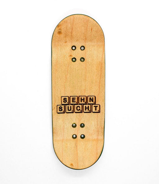 Sehnsucht x Raviollie fingerboard deck 34mm - Caramel Fingerboards - Fingerboard store