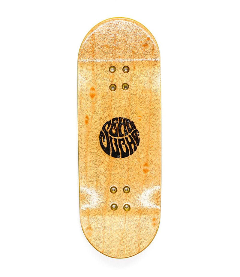 Sehnsucht wood the medusa fingerboard deck 34mm - Caramel Fingerboards - Fingerboard store