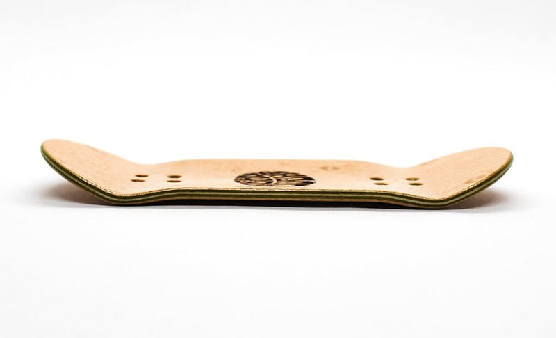 Sehnsucht wood the medusa fingerboard deck 34mm - Caramel Fingerboards - Fingerboard store