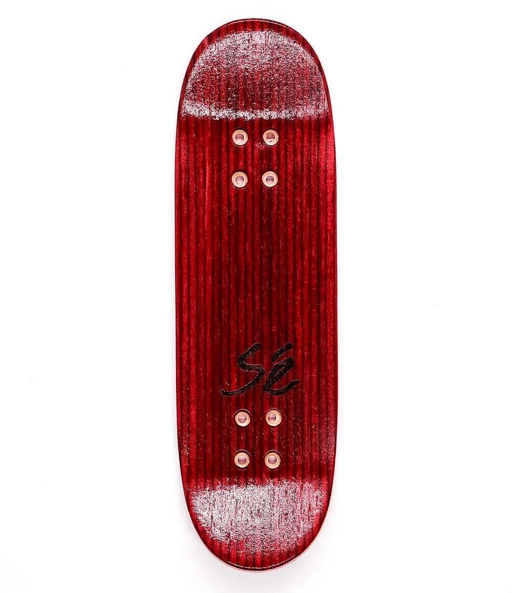 September Red Fingerboard Deck 29mm - Caramel Fingerboards - Fingerboard store