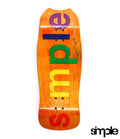 Simple Logo Fingerboard Deck 34.6mm