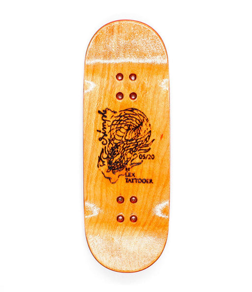 Simple snake fingerboard deck - Caramel Fingerboards - Fingerboard store