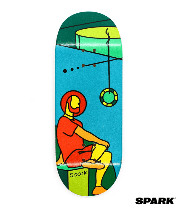 Spark Asleep – I Fingerboard deck 34mm - Caramel Fingerboards - Fingerboard store