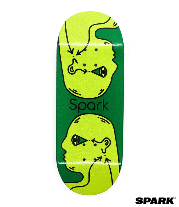 Spark Aware Fingerboard deck 34mm - Caramel Fingerboards - Fingerboard store