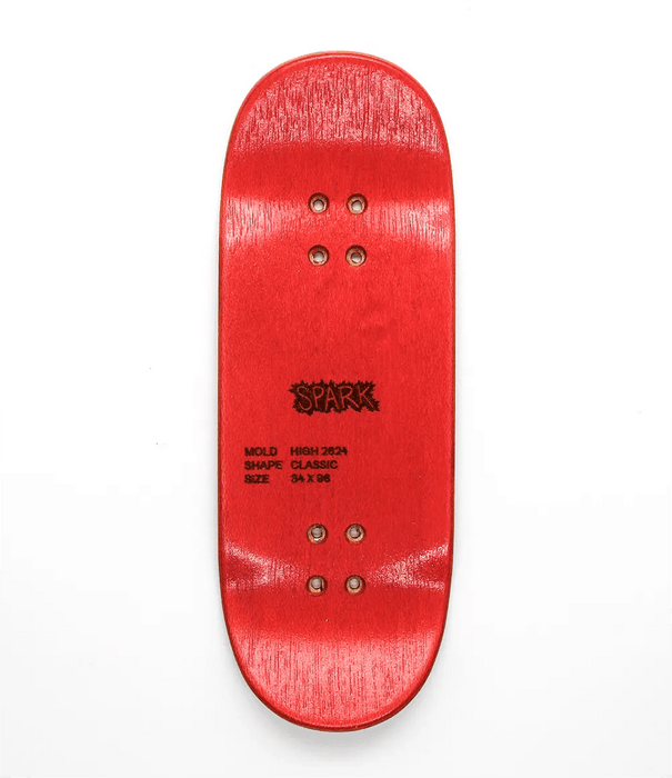 Spark Bowie Fingerboard deck 34mm - Caramel Fingerboards - Fingerboard store