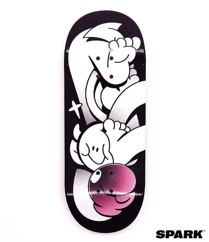 Spark Good By Odsk Fingerboard Deck - Caramel Fingerboards - Fingerboard store