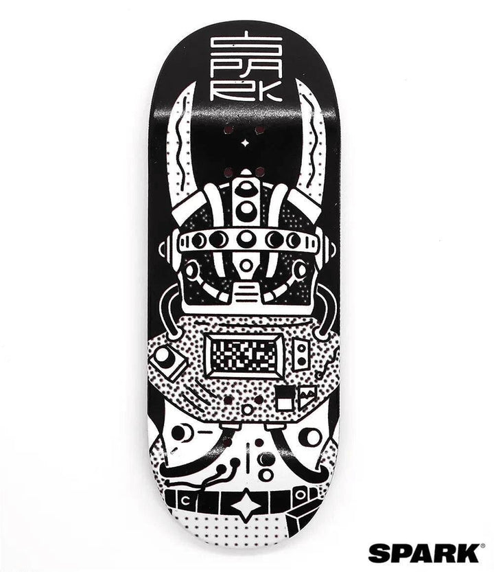 Spark Intergalactic Revenge Series Fingerboard Deck - Caramel Fingerboards - Fingerboard store