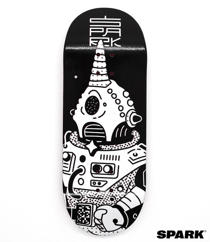 Spark Kibarokku Intergalactic Revenge Series Fingerboard Deck - Caramel Fingerboards - Fingerboard store
