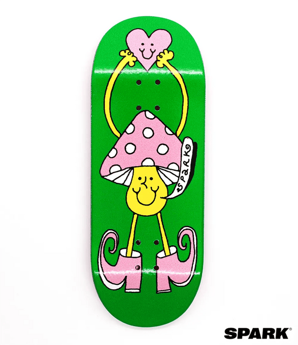 Spark Number 2 Fingerboard deck 34mm - Caramel Fingerboards - Fingerboard store