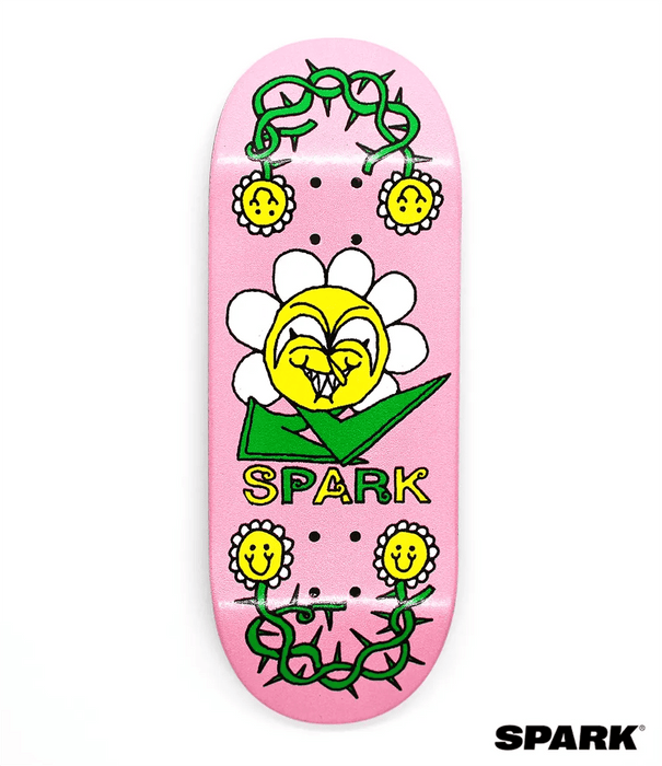 Spark Number 3 Fingerboard deck 34mm - Caramel Fingerboards - Fingerboard store