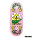 Spark Number 3 Fingerboard deck 34mm - Caramel Fingerboards - Fingerboard store