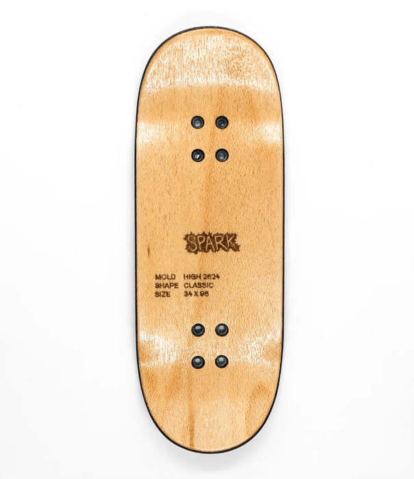 Spark Reflection Fingerboard deck 34mm - Caramel Fingerboards - Fingerboard store