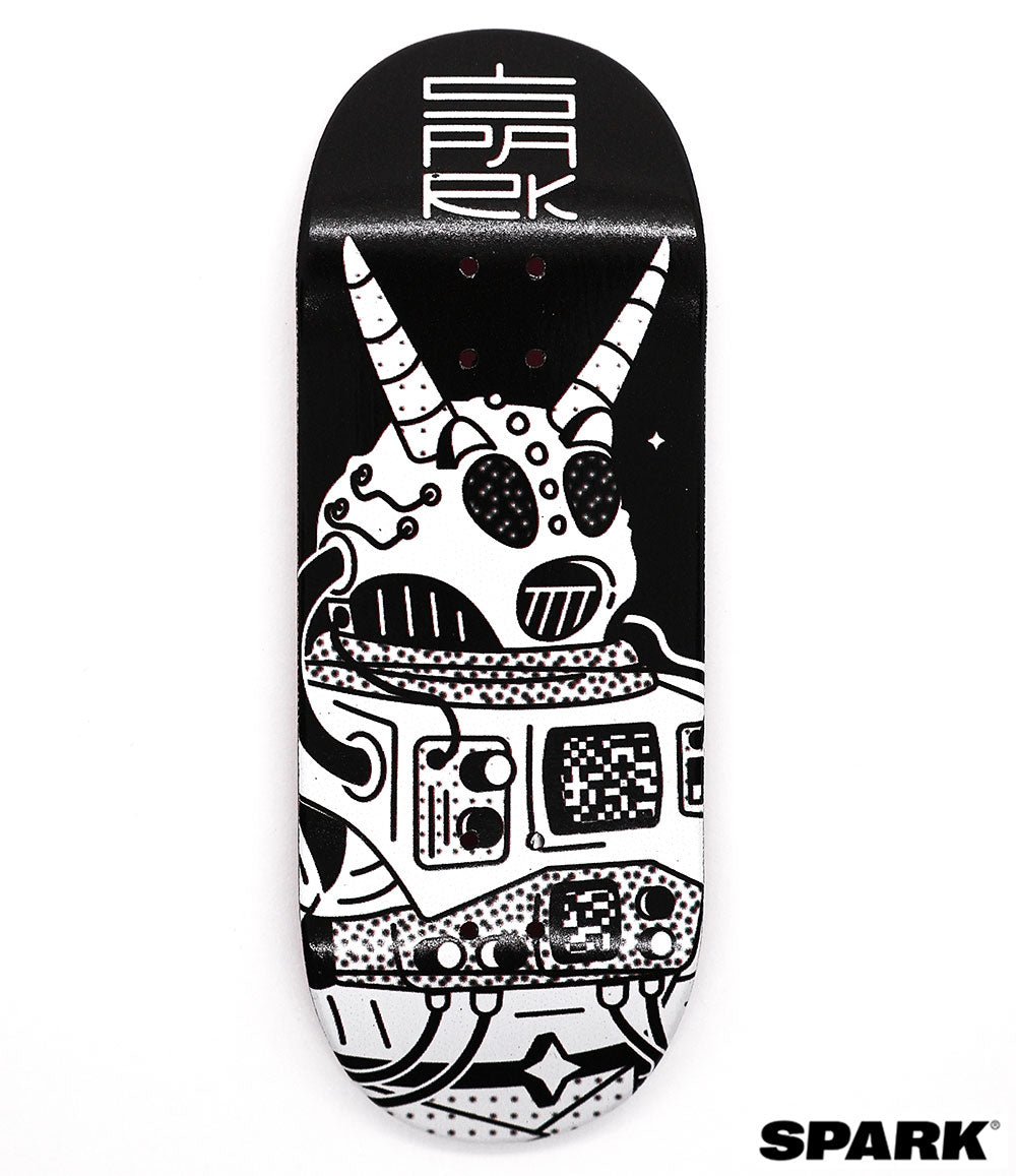Spark Retsuyouchi Intergalactic Revenge Series Fingerboard Deck - Caramel Fingerboards - Fingerboard store
