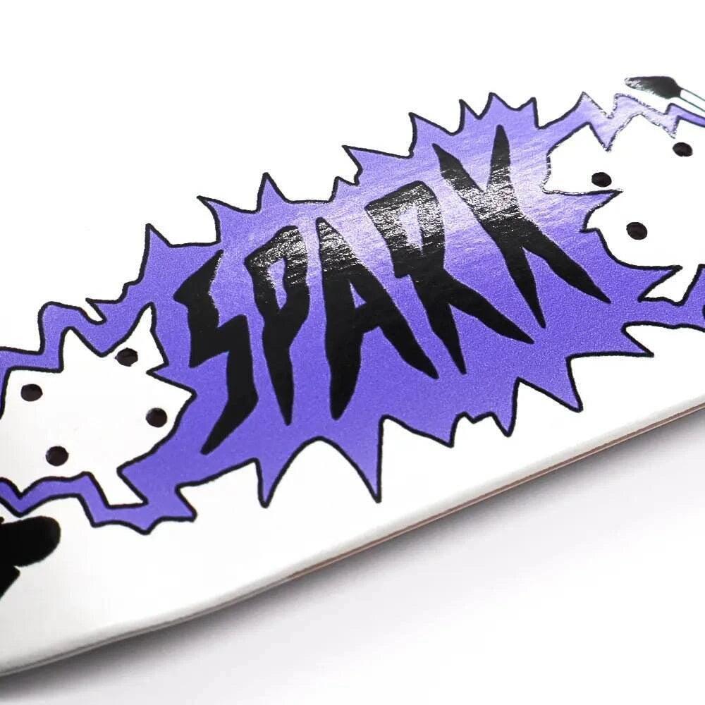 Spark The Battle by Alexandre Nart Fingerboard Deck - Caramel Fingerboards - Fingerboard store