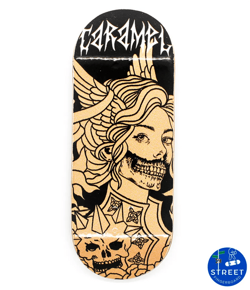 Street Dead Woman Fingerboard Deck 36mm - Caramel Fingerboards - Fingerboard store