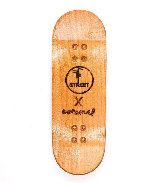 Street Fb x Caramel blody deck 34mm - Caramel Fingerboards - Fingerboard store