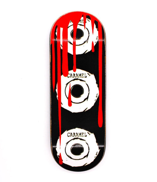 Street Fb x Caramel blody wheels deck 33mm - Caramel Fingerboards - Fingerboard store