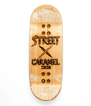Street Fire Car Fingerboard Deck 34mm - Caramel Fingerboards - Fingerboard store