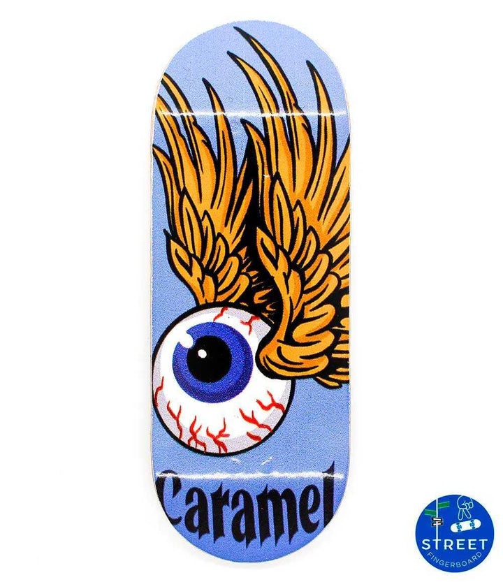Street x Caramel Eye Fingerboard Deck 34.5mm - Caramel Fingerboards - Fingerboard store