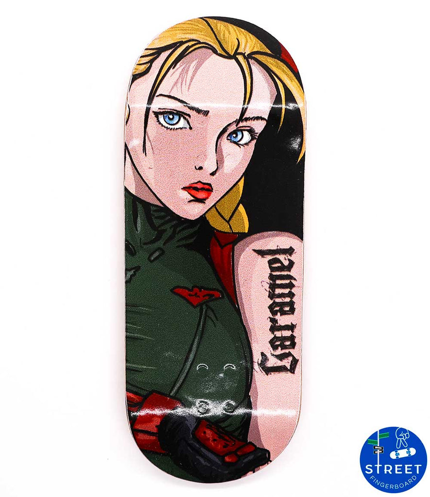指スケ　caramel fingerboard deck 36mm Street x Caramel Girl Fingerboard Deck 36mm