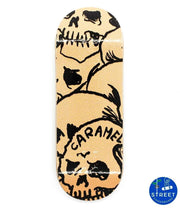 Street x Caramel Skulls Fingerboard Deck 32mm - Caramel Fingerboards - Fingerboard store