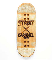 Street x Caramel Skulls Fingerboard Deck 32mm - Caramel Fingerboards - Fingerboard store