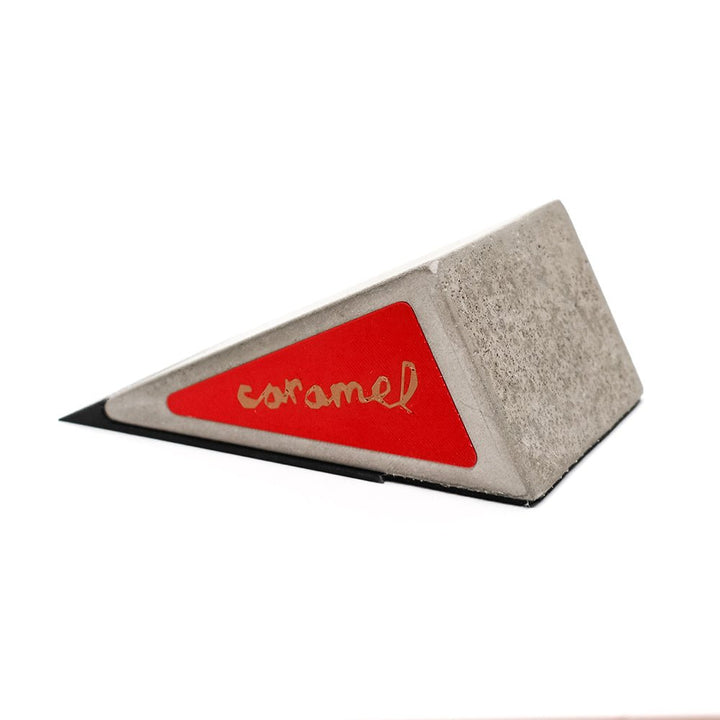 Triple Shell x Caramel Kicker Concrete Fingerboard Obstacle - Caramel Fingerboards - Fingerboard store
