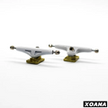 Xoana White-Gold Fingerboard Trucks