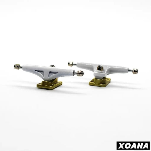 Xoana White-Gold Fingerboard Trucks
