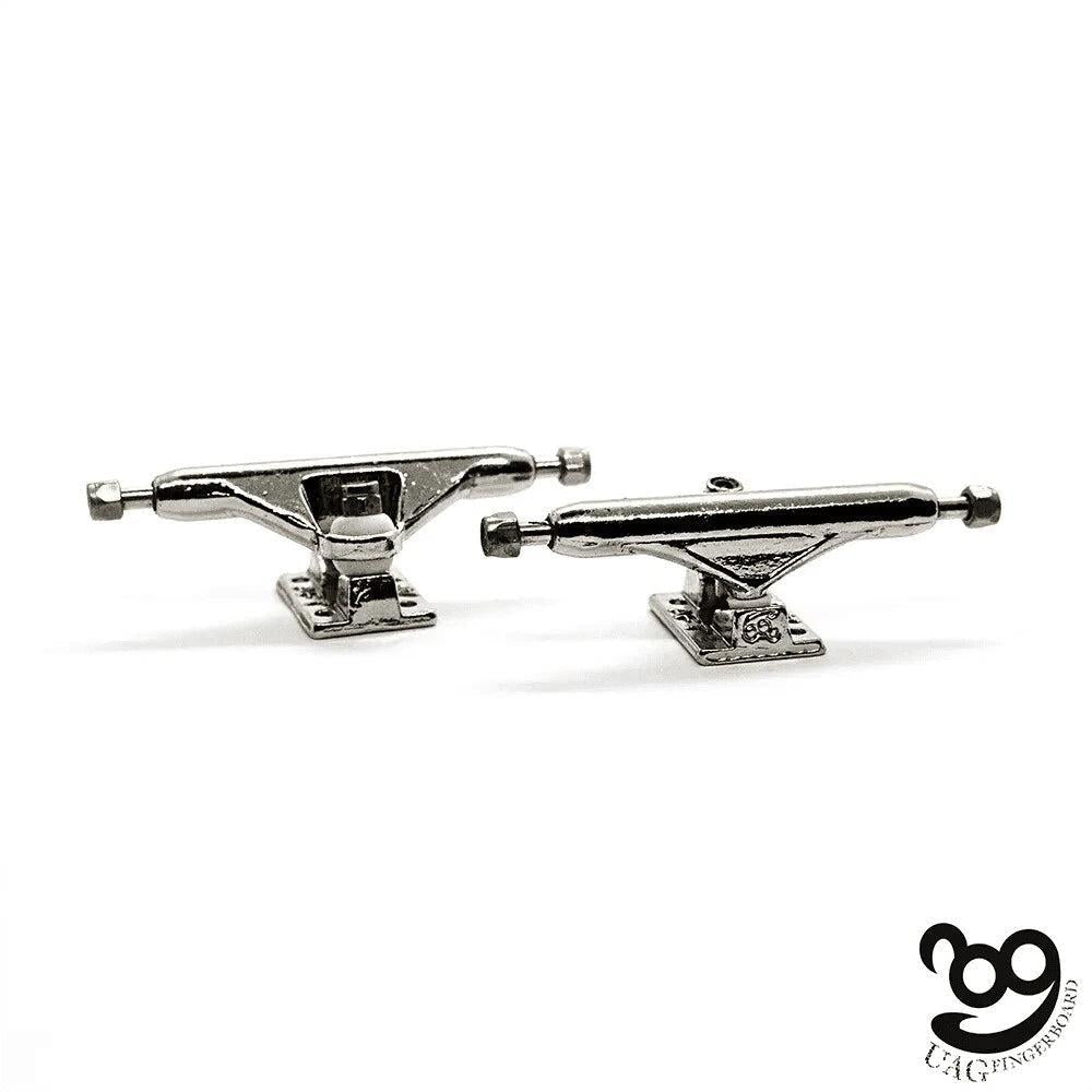 UAG A-Frame Chrome Fingerboard Trucks V3 33.5mm - Caramel Fingerboards - Fingerboard store