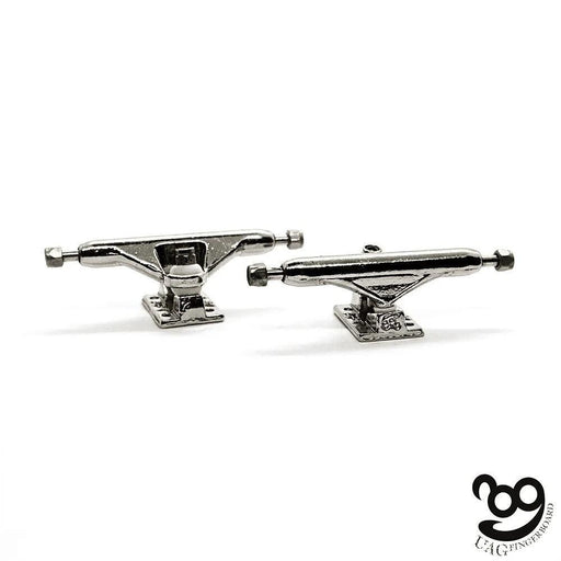 UAG A-Frame Chrome Fingerboard Trucks V3 33.5mm - Caramel Fingerboards - Fingerboard store