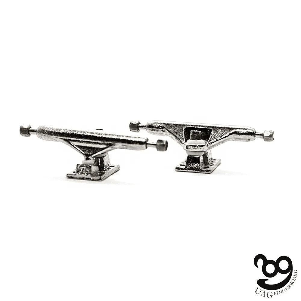 UAG A-Frame Shot Blast Fingerboard Trucks V3 33.5mm - Caramel Fingerboards - Fingerboard store