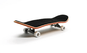 Uru x Caramel Aqua/Pink Complete Fingerboard 34mm - Caramel Fingerboards - Fingerboard store