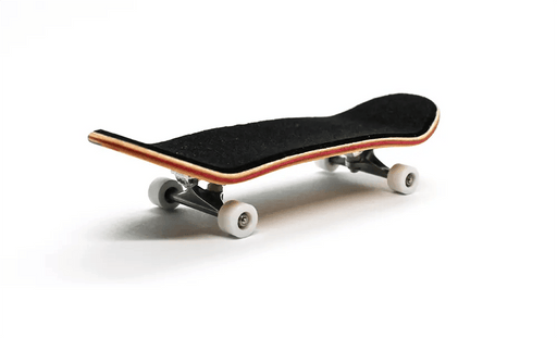 Uru x Caramel Aqua/Pink Complete Fingerboard 34mm - Caramel Fingerboards - Fingerboard store