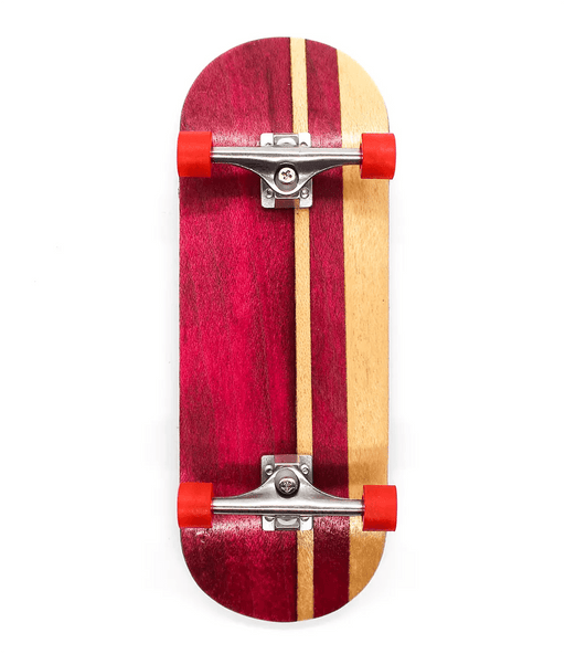 Uru x Caramel Pink/Wood Complete Fingerboard 33.5mm - Caramel Fingerboards - Fingerboard store