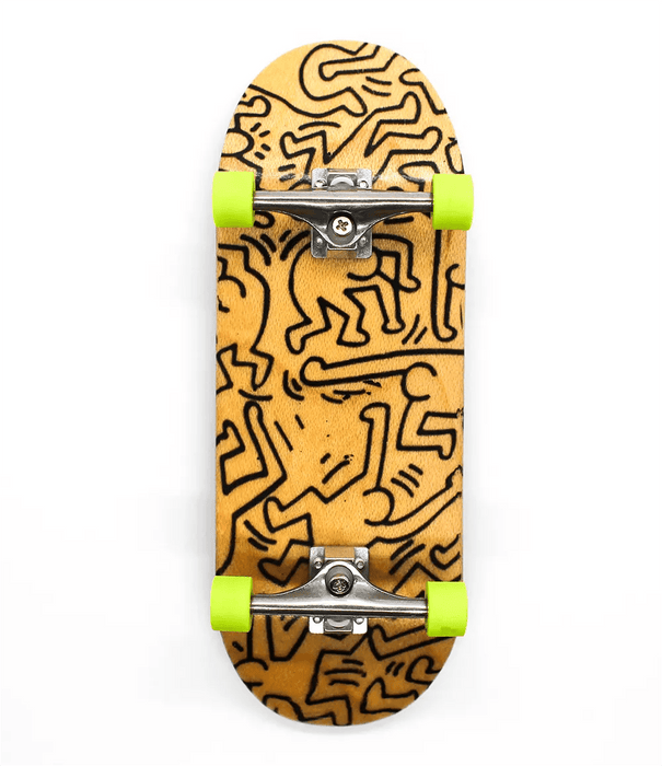 Uru x Caramel Wood Boys Complete Fingerboard 34mm - Caramel Fingerboards - Fingerboard store