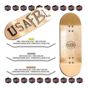 USA fb league fingerboard deck - Caramel Fingerboards - Fingerboard store