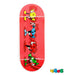 Vals x Caramel red candies fingerboard deck - Caramel Fingerboards - Fingerboard store