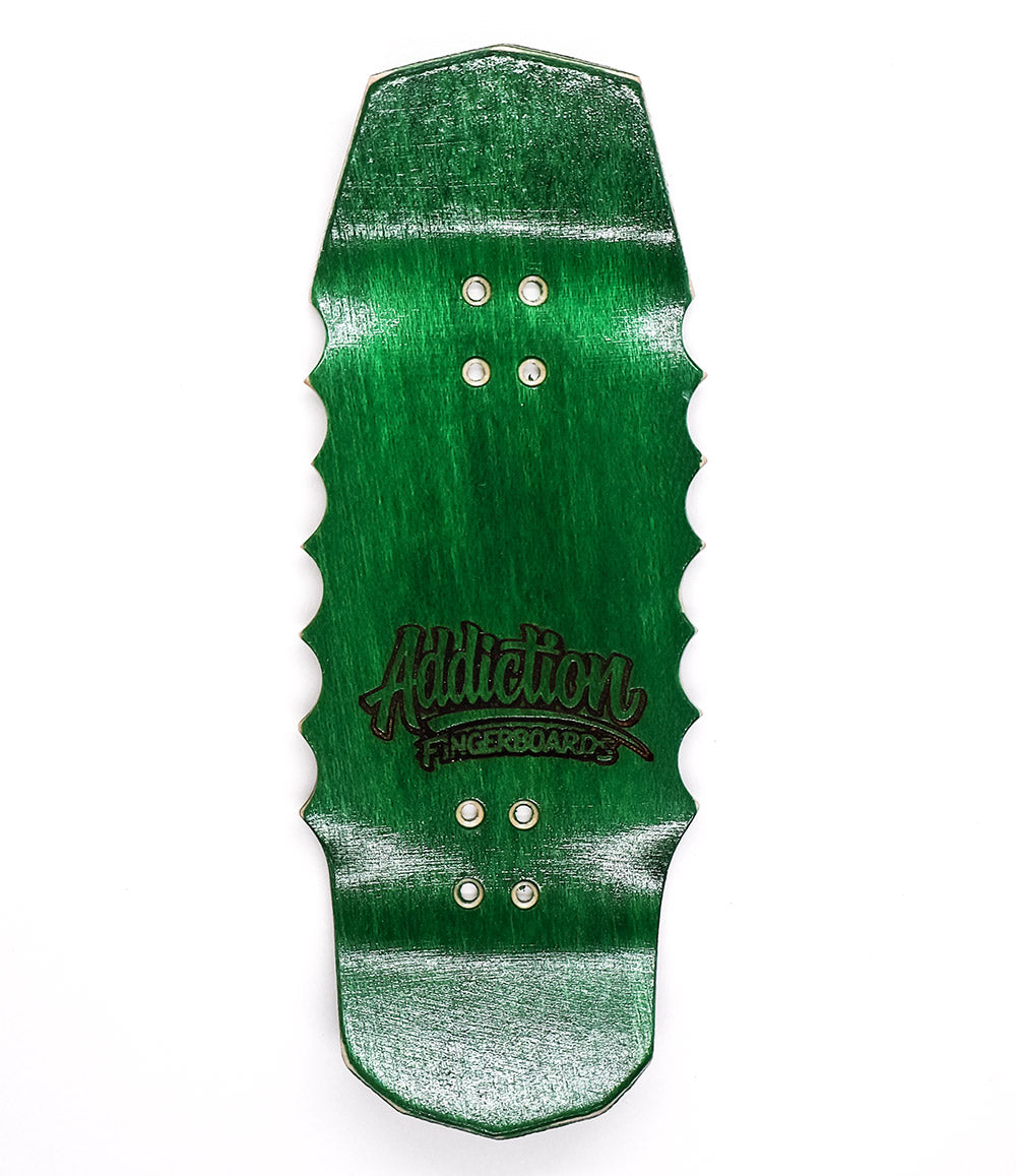 Tabla de fingerboard Addiction Green Viper 35mm