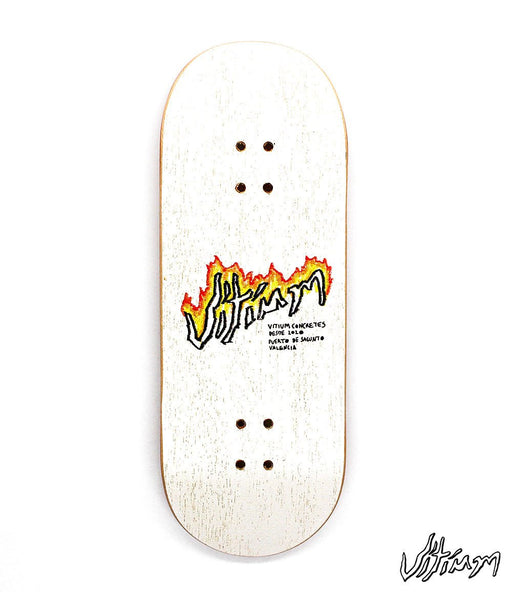 Vitium flames fingerboard decks - Caramel Fingerboards - Fingerboard store