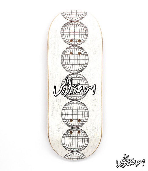 Vitium Sphere graph fingerboard deck - Caramel Fingerboards - Fingerboard store