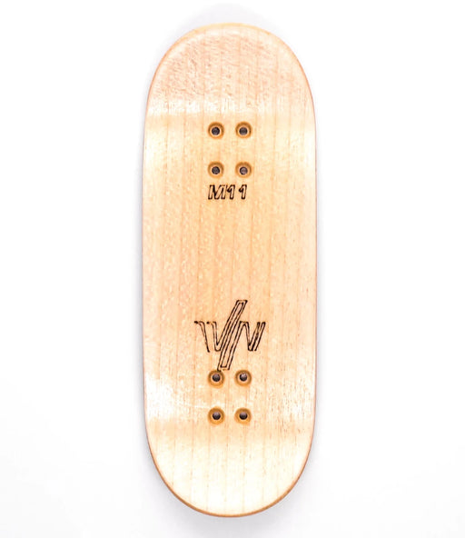Von Zehos Brown Horses M11 Fingerboard Deck 34mm - Caramel Fingerboards - Fingerboard store
