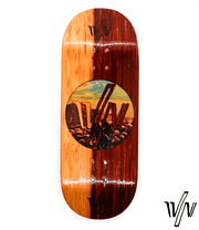 Von Zehos Brown Horses M11 Fingerboard Deck 34mm - Caramel Fingerboards - Fingerboard store