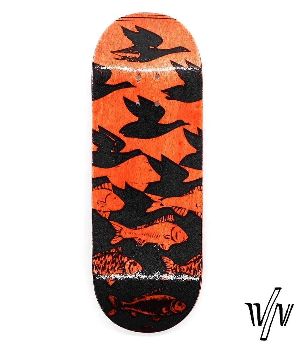 Von Zehos Ducks M11 Fingerboard Deck 32mm - Caramel Fingerboards - Fingerboard store
