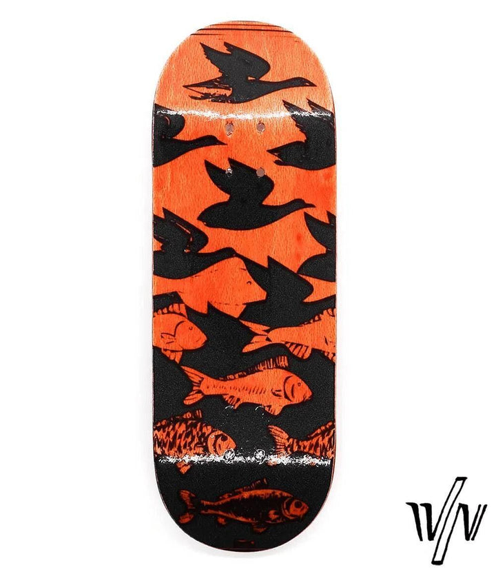 Von Zehos Ducks M11 Fingerboard Deck 32mm - Caramel Fingerboards - Fingerboard store